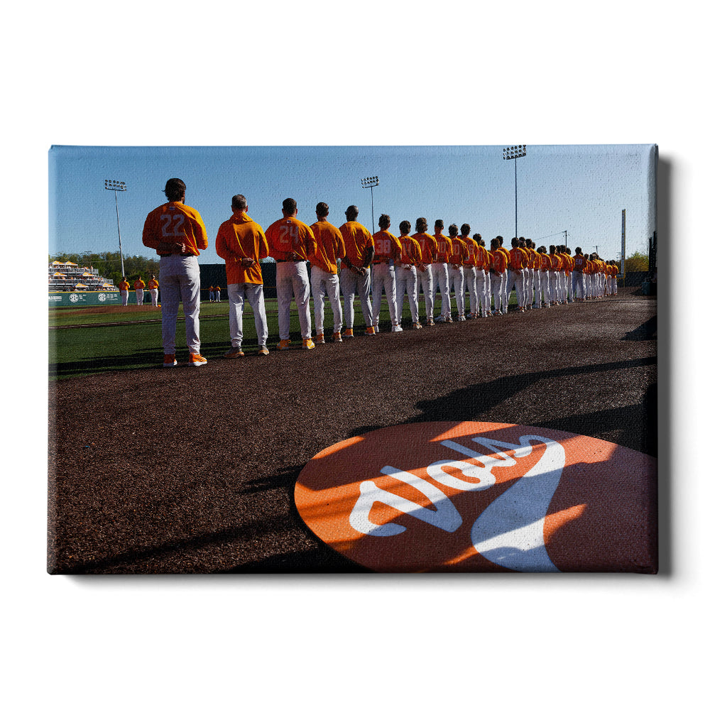 Tennessee Volunteers - Vols Baseball - Vol Wall Art #Canvas