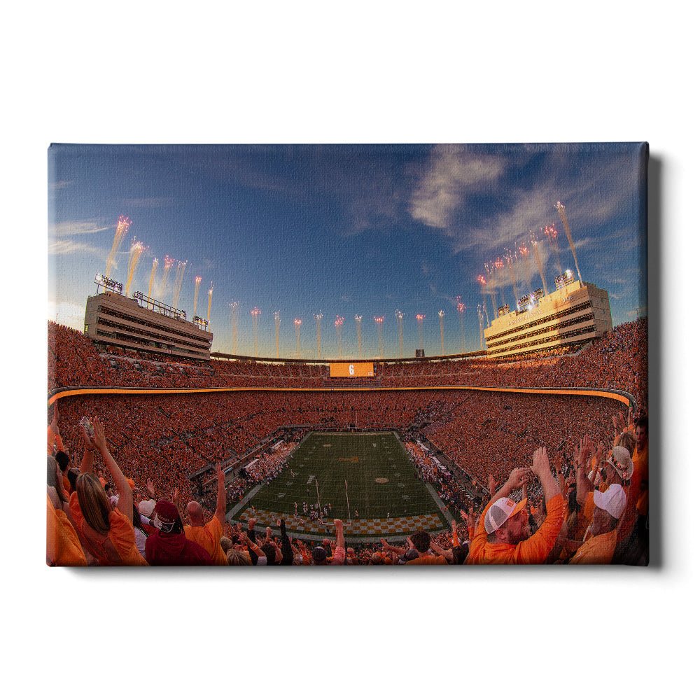 Tennessee Volunteers - Give Him Six Bama - Vol Wall Art #Canvas