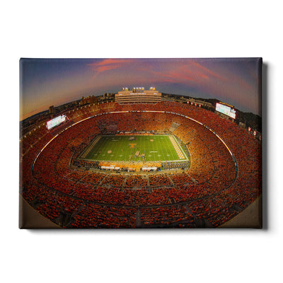 Tennessee Volunteers - Fisheye View of the Orange Out - Vol Wall Art #Canvas