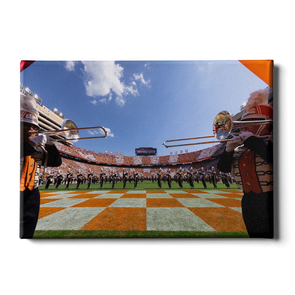 Tennessee Volunteers - Pride of the Southland Band - Vol Wall Art #Canvas