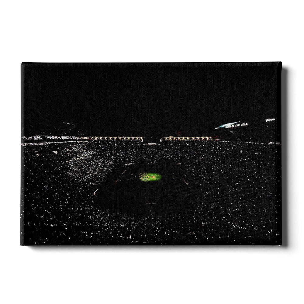 Tennessee Volunteers - Neyland Lights - Vol Wall Art #Canvas