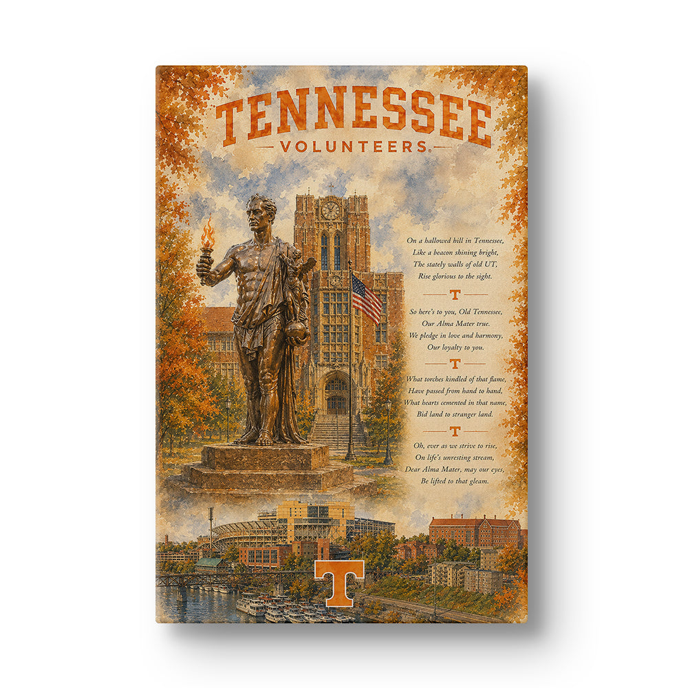 Tennessee Volunteers - Tennessee Volunteers Legacy - Vol Wall Art #Canvas