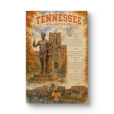 Tennessee Volunteers - Tennessee Volunteers Legacy - Vol Wall Art #Canvas
