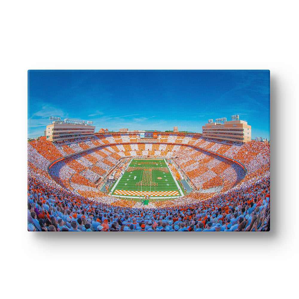 Tennessee Volunteers - Checker Neyland Pride of the Southland - Vol Wall Art #Canvas