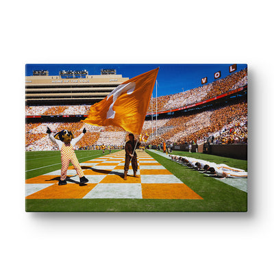 Tennessee Volunteers - Touchdown Celebration - Vol Wall Art #Canvas
