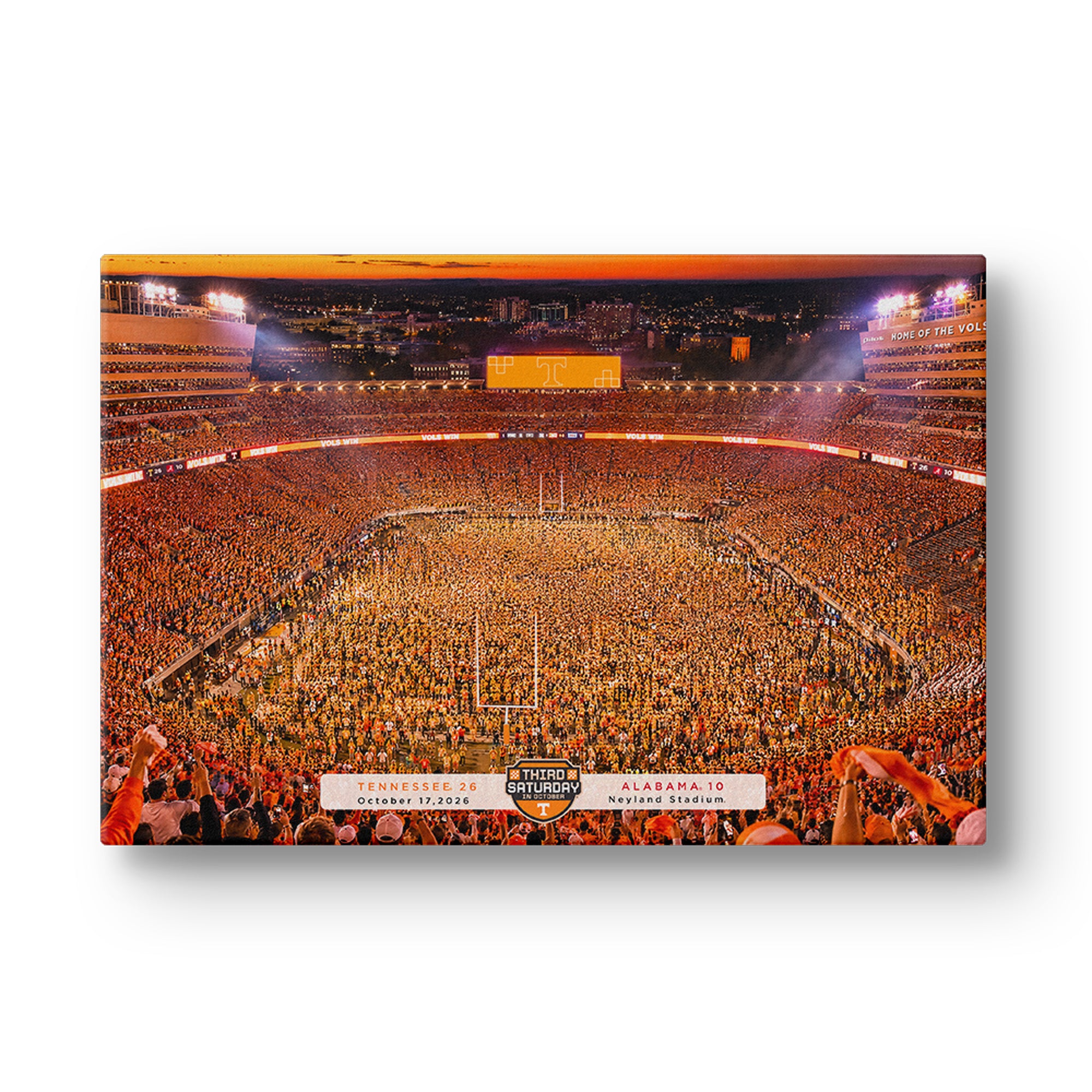 Tennessee Volunteers - Third Saturday in October 2026 - College Wall Art #Canvas
