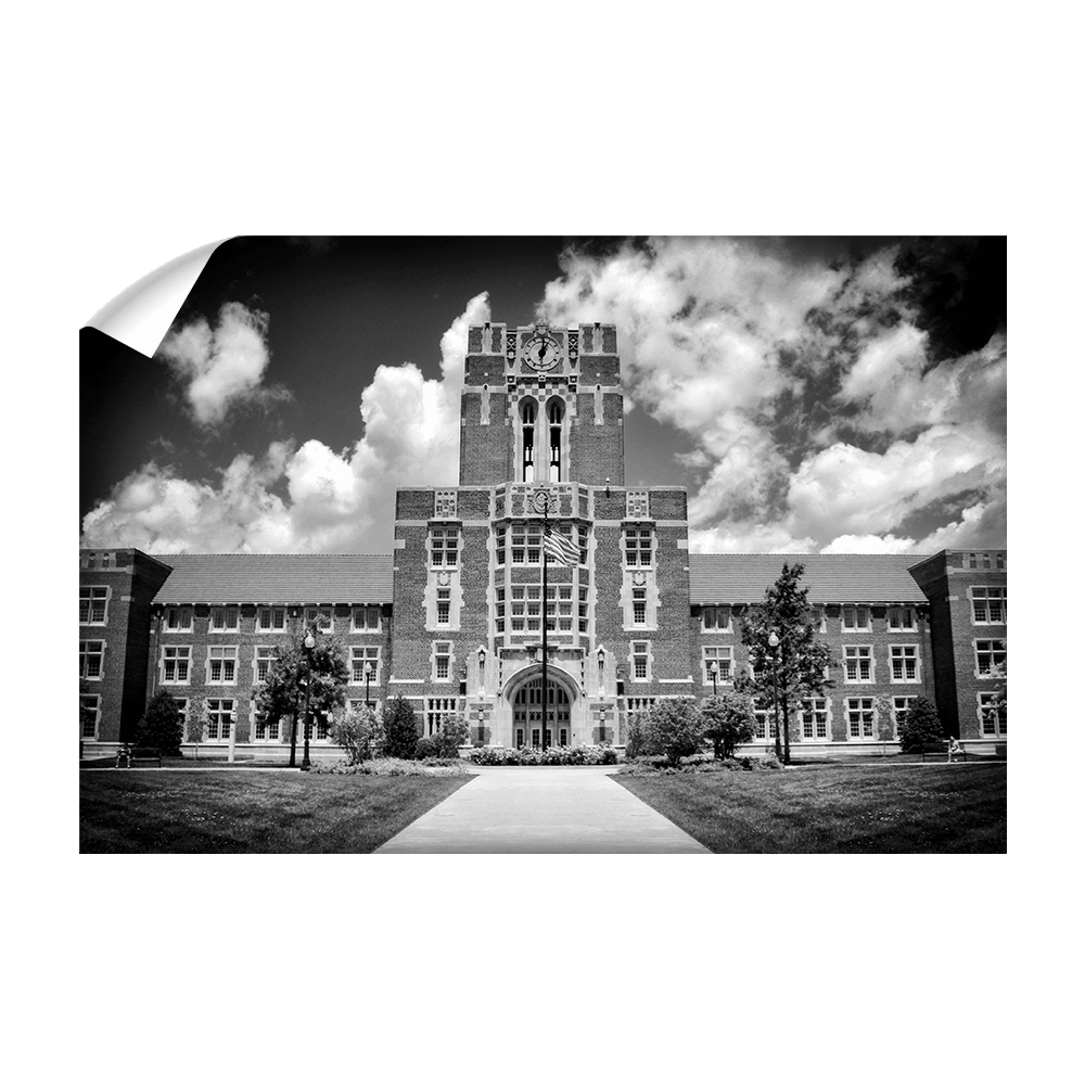 Tennessee Volunteers - Ayres B&W - College Wall Art #Canvas
