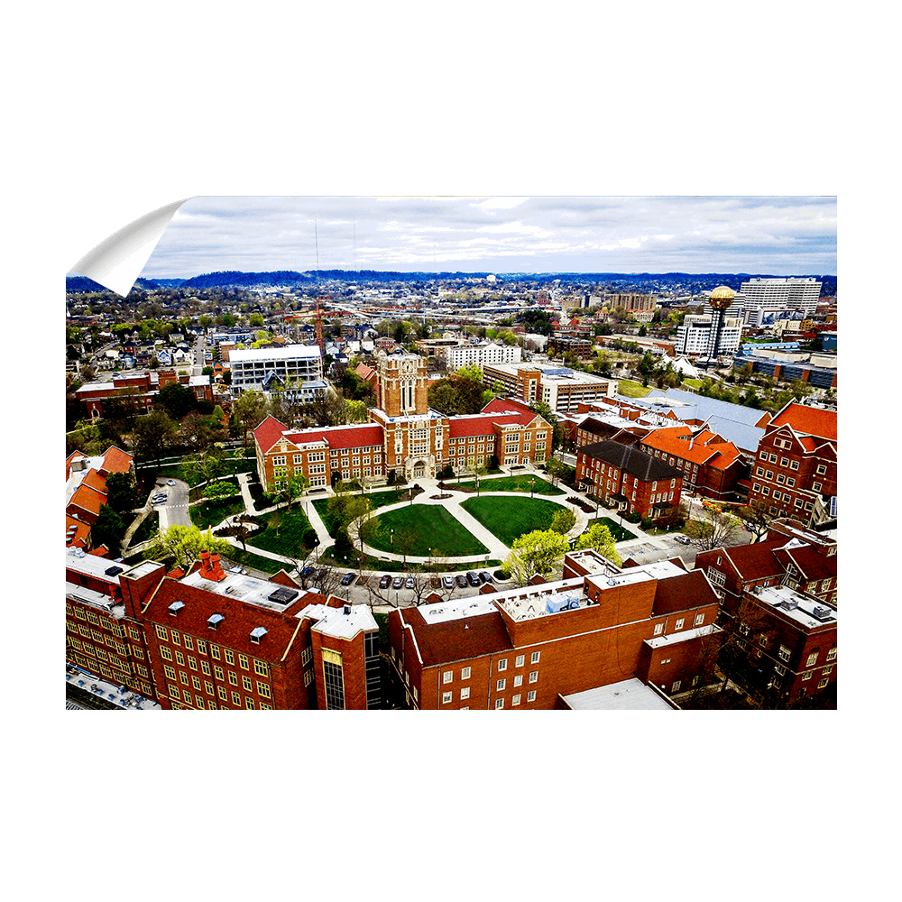 Tennessee Volunteers - Ayres Aerial - College Wall Art #Canvas