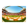 Tennessee Volunteers - Checkerboard Neyland Fisheye - College Wall Art #Wall Decal