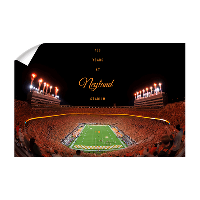Tennessee Volunteers - 100 Years at Neyland Stadium - College Wall Art #Wall Decal
