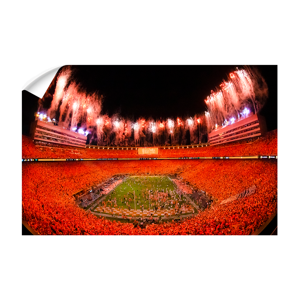 Tennessee Volunteers - Vols Beat Alabama - Vol Wall Art #Canvas