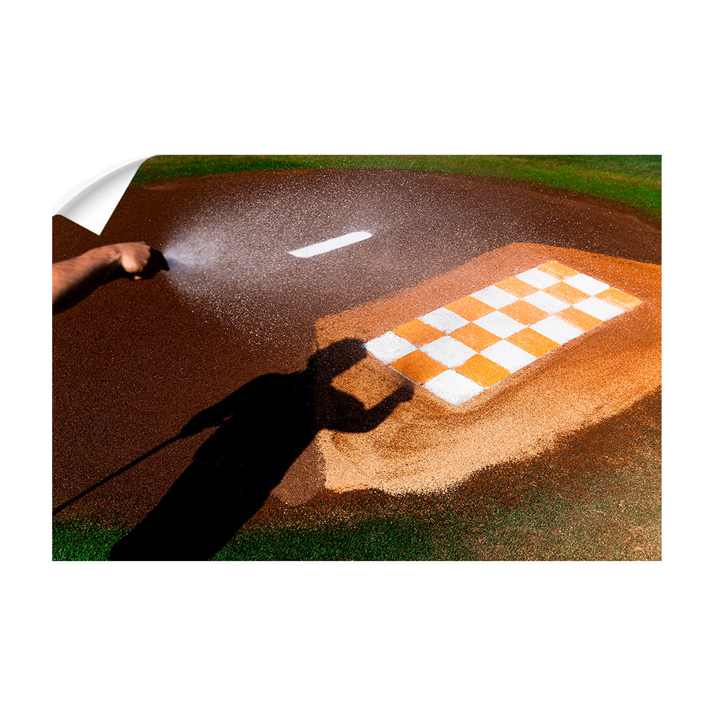 Tennessee Volunteers - Tennessee Pitcher's Mound - Vol Wall Art #Canvas