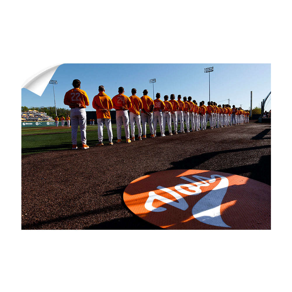 Tennessee Volunteers - Vols Baseball - Vol Wall Art #Canvas