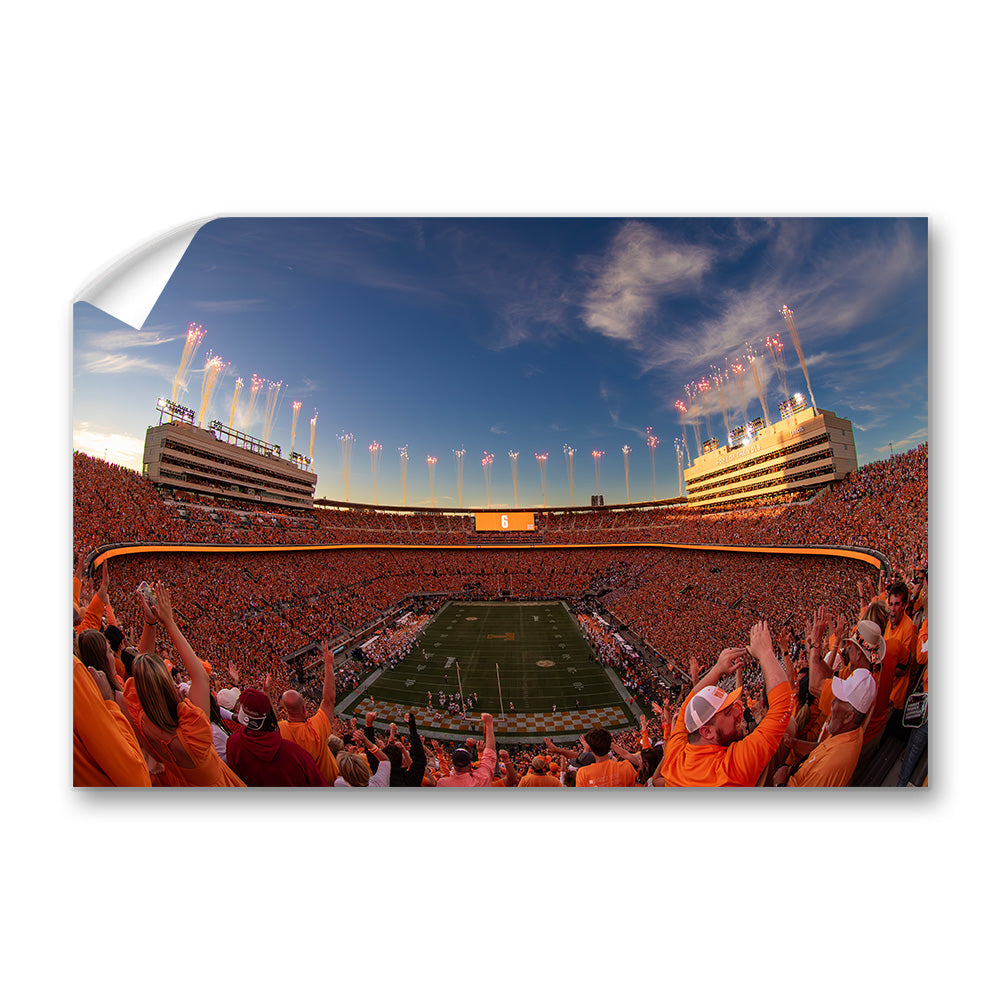 Tennessee Volunteers - Give Him Six Bama - Vol Wall Art #Canvas