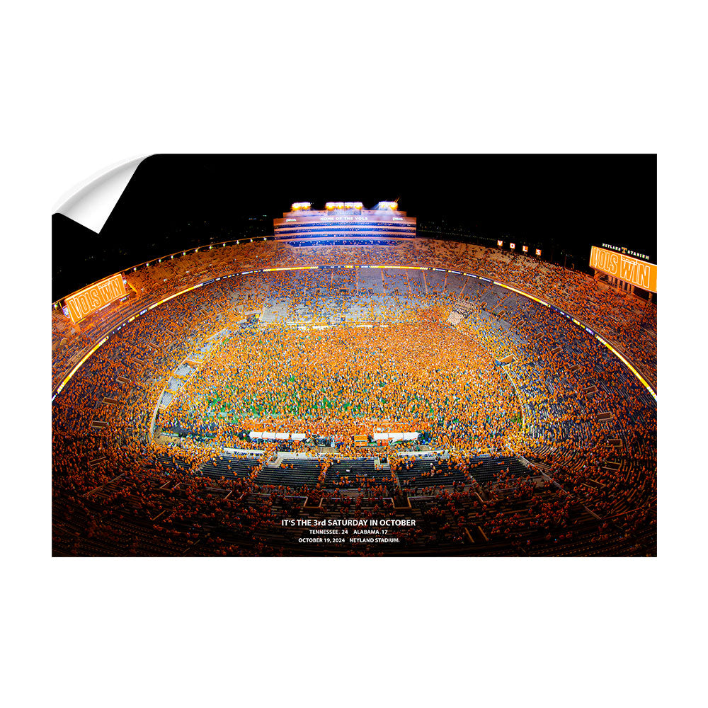 Tennessee Volunteers - It's the 3rd Saturday in October 2024 - Vol Wall Art #Canvas