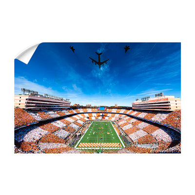 Tennessee Volunteers - National Anthem Flyover - Vol Wall Art #Wall Decal