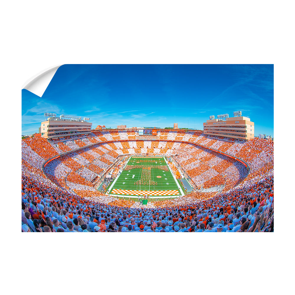 Tennessee Volunteers - Checker Neyland Pride of the Southland - Vol Wall Art #Wall Decal