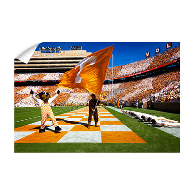 Tennessee Volunteers - Touchdown Celebration - Vol Wall Art #Wall Decal