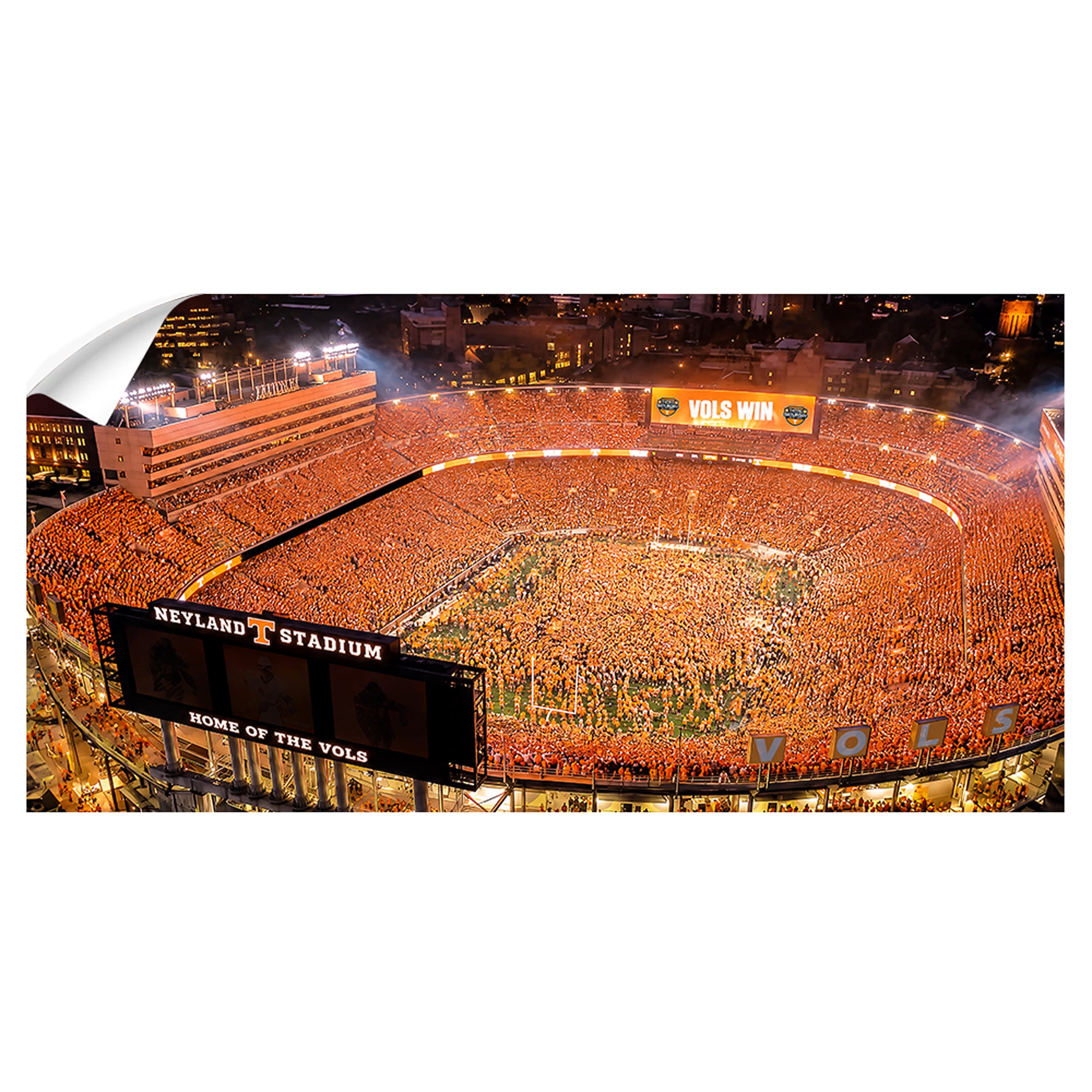 Tennessee Volunteers - Third Saturday in October Aerial 2026 Panoramic - College Wall Art #Wall Decal