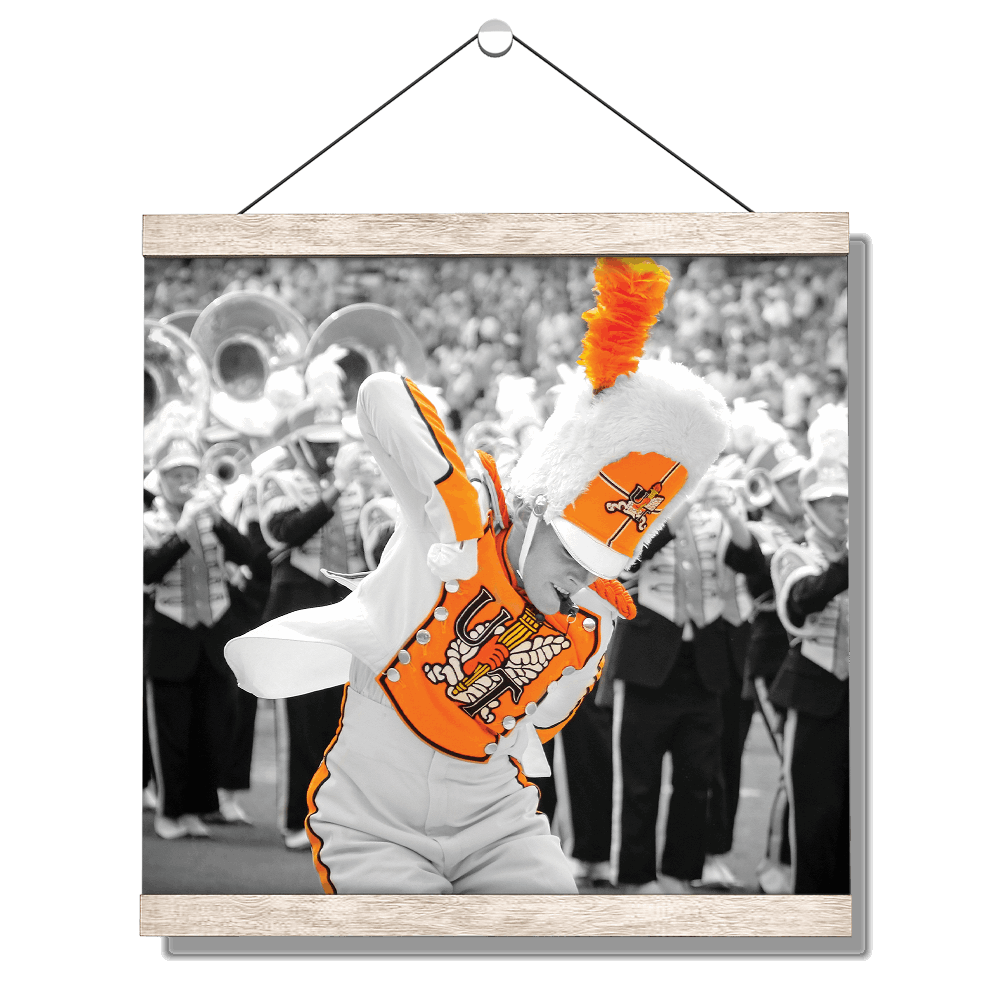 Tennessee Volunteers - Drum Major - College Wall Art #Canvas