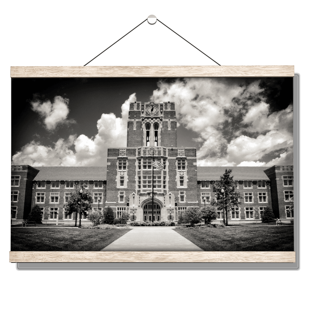 Tennessee Volunteers - Ayres B&W - College Wall Art #Canvas