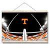 Tennessee Volunteers - Checkerboard Goal Post - College Wall Art #Hanging Canvas