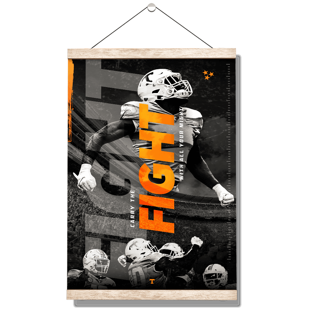 Tennessee Volunteers - Fight - College Wall Art #Canvas