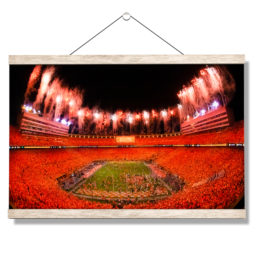 Tennessee Volunteers - Vols Beat Alabama - Vol Wall Art #Canvas
