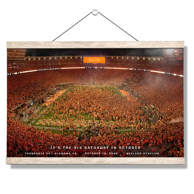 Tennessee Volunteers - It's the Third Saturday in October - College Wall Art #Hanging Canvas
