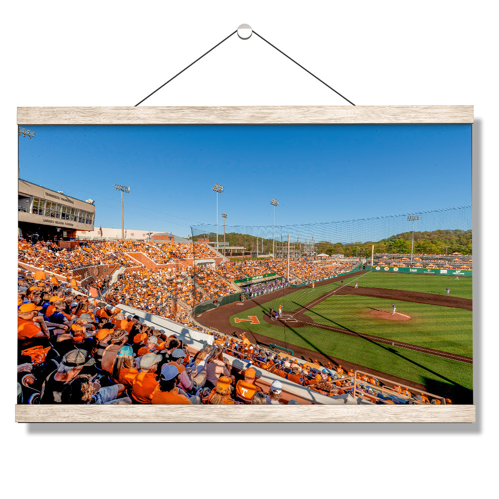 Tennessee Volunteers - Lindsey Nelson Stadium Batter Up - Vol Wall Art #Canvas