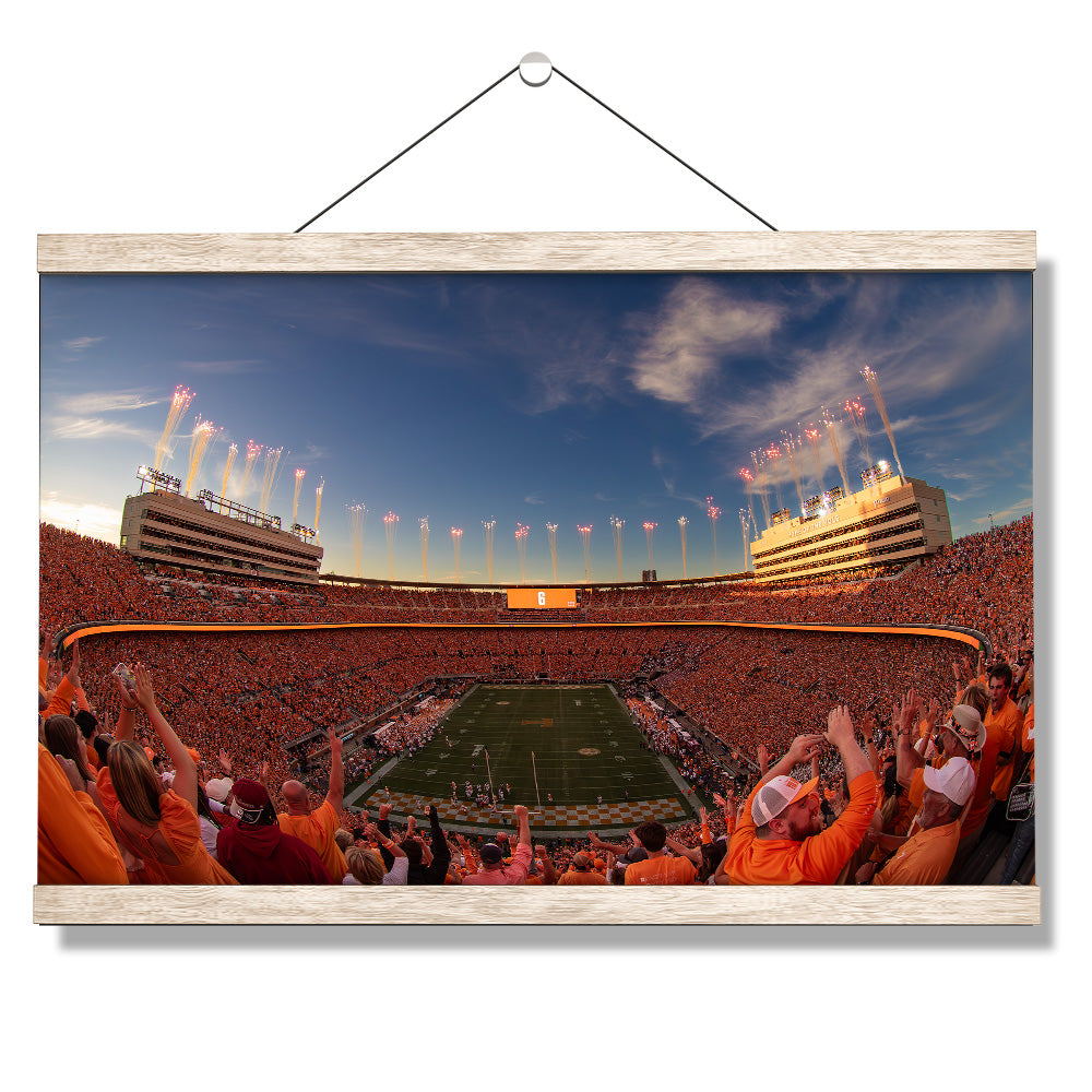 Tennessee Volunteers - Give Him Six Bama - Vol Wall Art #Canvas