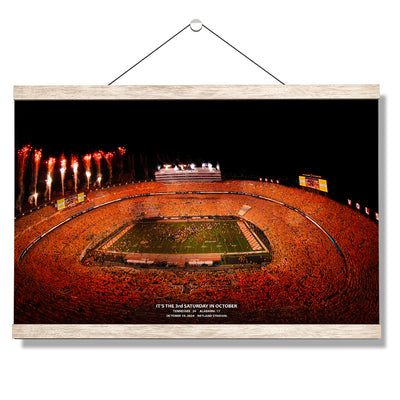 Tennessee Volunteers - Vols Win It's the 3rd Saturday in October 2024 - Vol Wall Art #Hanging Canvas