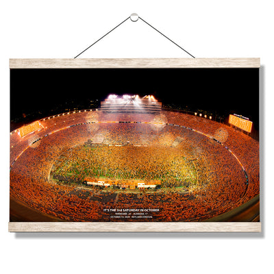 Tennessee Volunteers - It's the 3rd Saturday in October 2024 and the Goal Posts are Coming Down - Vol Wall Art #Hanging Canvas