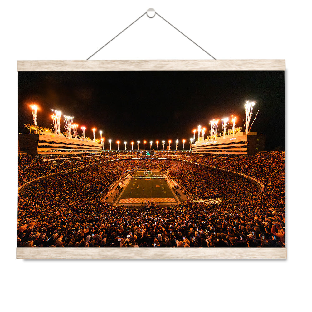 Tennessee Volunteers - Enter Tennessee Vols - College Wall Art #Hanging Canvas