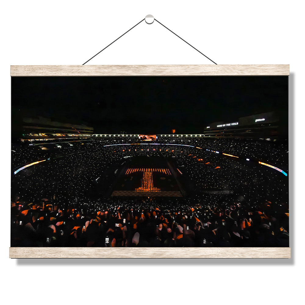 Tennessee Volunteers - The Power T - Vol Wall Art #Hanging Canvas