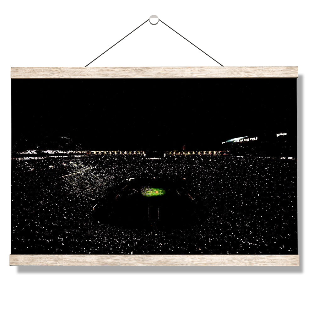 Tennessee Volunteers - Neyland Lights - Vol Wall Art #Canvas