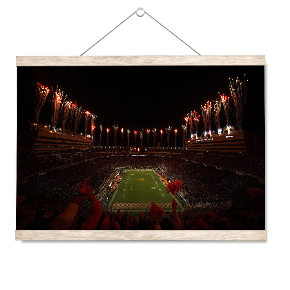 Tennessee Volunteers - Give Him Six Dark Mode - Vol Wall Art #Canvas