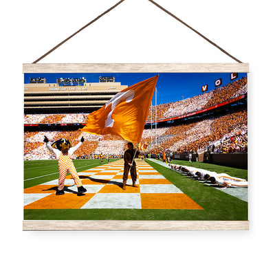 Tennessee Volunteers - Touchdown Celebration - Vol Wall Art #Hanging Canvas