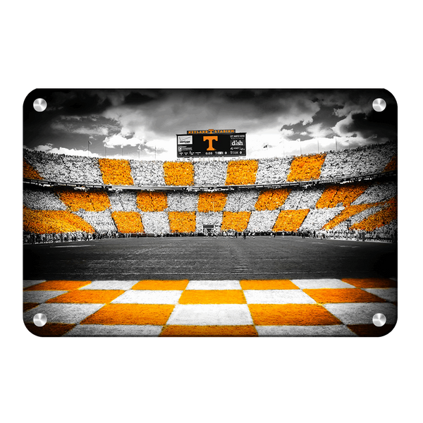 Tennessee Volunteers Checkerboard Neyland Neyland Stadium College