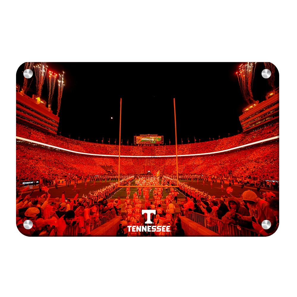 Tennessee Volunteers - Enter Tennessee - College Wall Art #Canvas