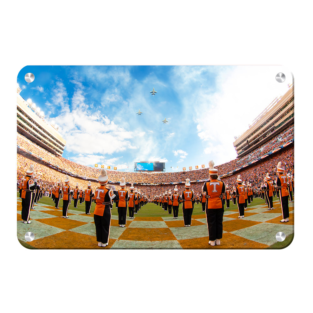 Tennessee Volunteers - Tennessee Flyover - College Wall Art #Canvas