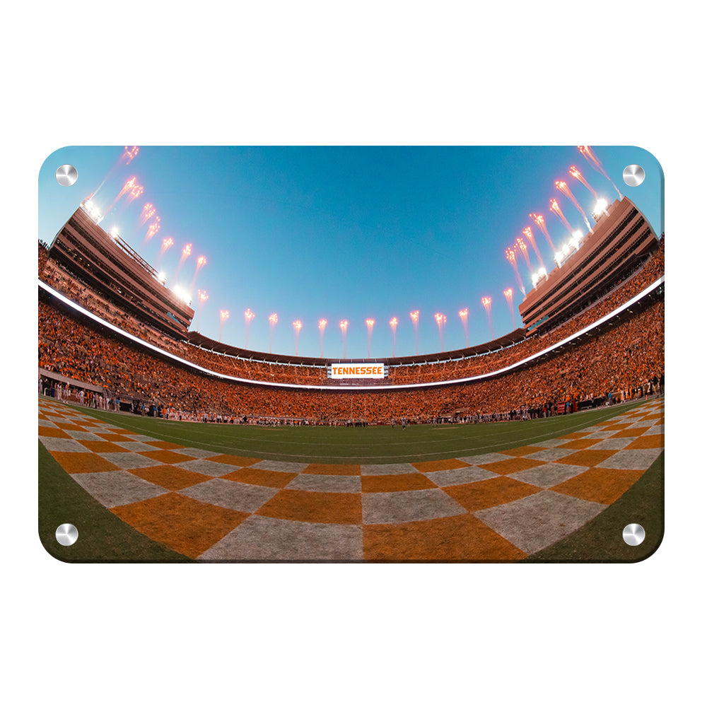 Tennessee Volunteers - Fisheye View Neyland Stadium - College Wall Art  #Canvas