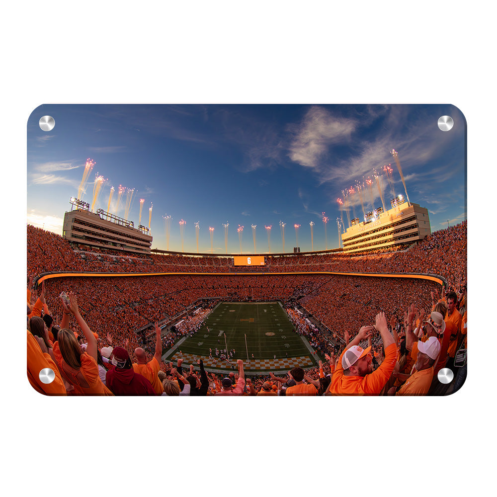 Tennessee Volunteers - Give Him Six Bama - Vol Wall Art #Canvas