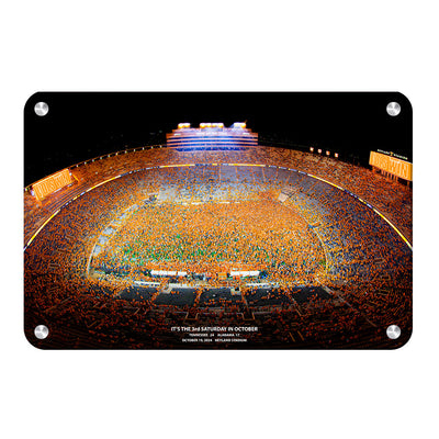 Tennessee Volunteers - It's the 3rd Saturday in October 2024 - Vol Wall Art #Metal