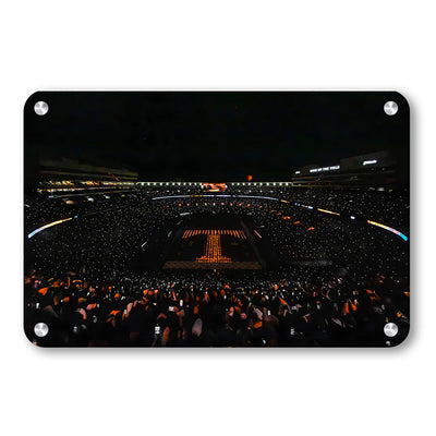 Tennessee Volunteers - The Power T - Vol Wall Art #Metal