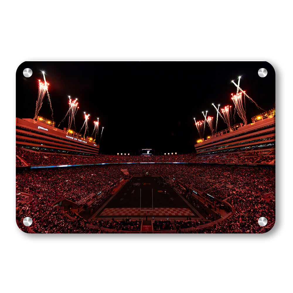 Tennessee Volunteers - 4th Quarter - Vol Wall Art #Metal