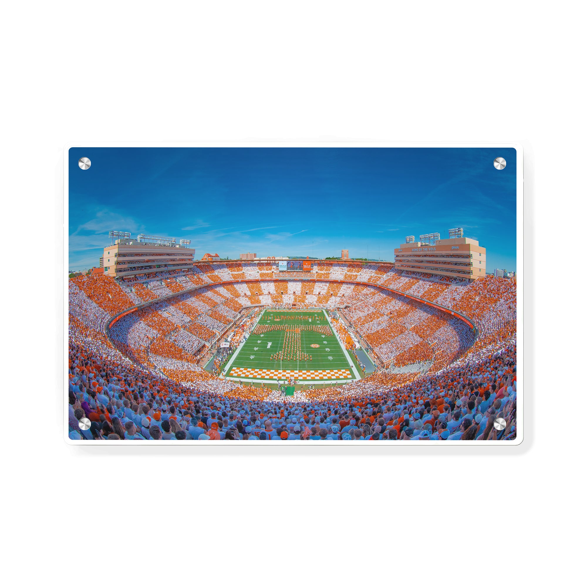 Tennessee Volunteers - Checker Neyland Pride of the Southland - Vol Wall Art #Metal