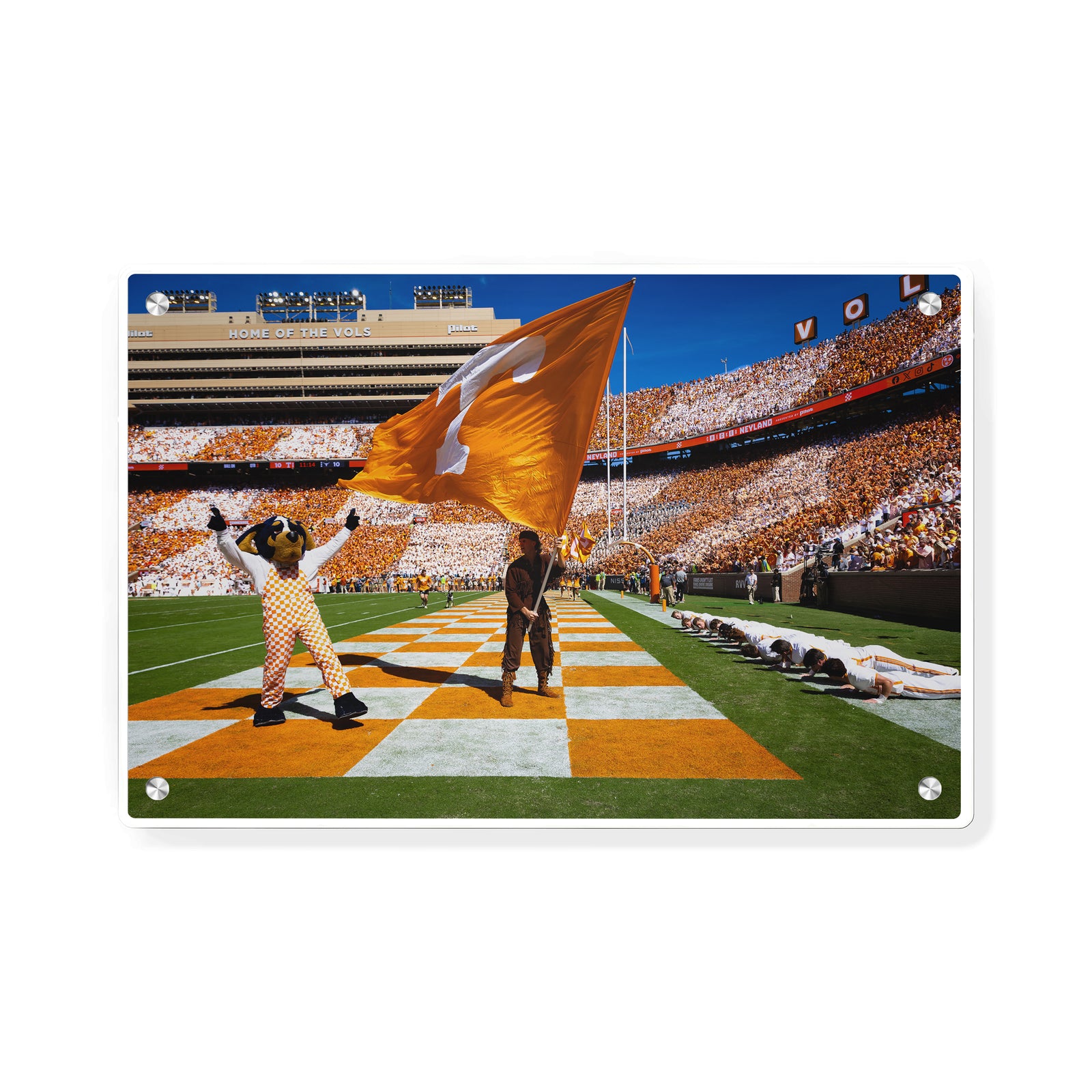 Tennessee Volunteers - Touchdown Celebration - Vol Wall Art #Canvas
