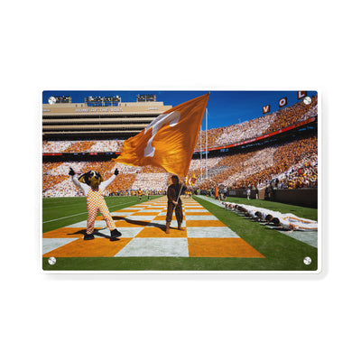 Tennessee Volunteers - Touchdown Celebration - Vol Wall Art #Metal