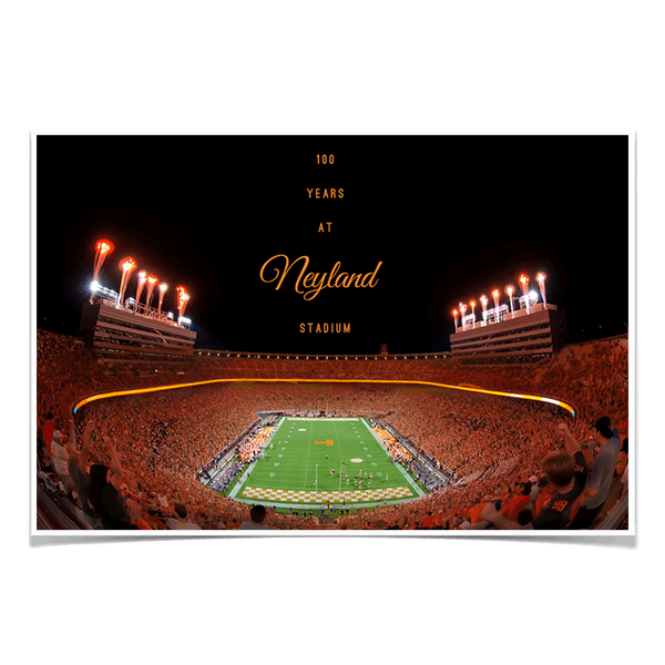 Tennessee Volunteers - 100 Years at Neyland Stadium - Vol Wall Art